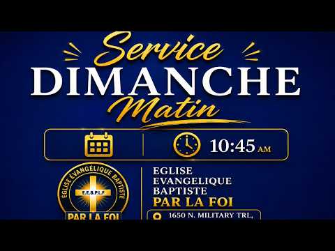 Service Du Dimanche | 07|12|26  - Dr Calvaire
