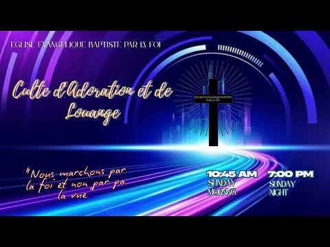 Service du Dimanche Matin| 11 Janvier, 2026